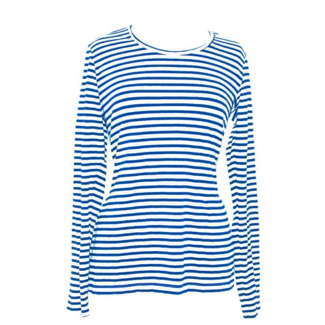 Striped Long Sleeve Tee Shirt