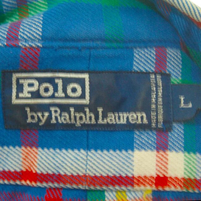 label of Polo Ralph Lauren Multicolored Shirt