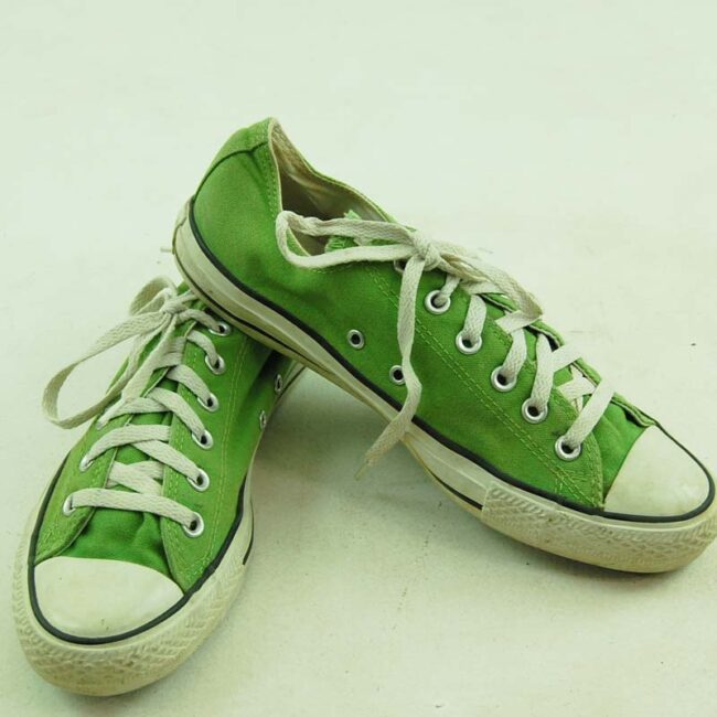 top of Green Converse All Star Sneakers