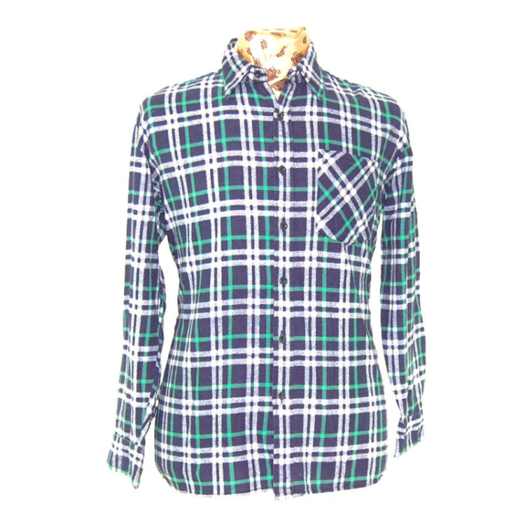 90s Vintage Grunge Checkered Shirt