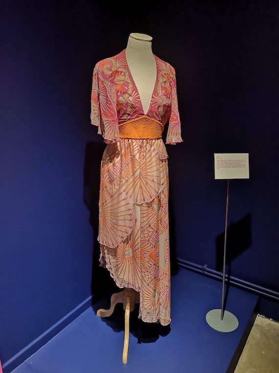 Installation view of the Zandra Rhodes exhibition 50 Years of Fabulous. Image G Jones. Installation view of the Zandra Rhodes exhibition 50 Years of Fabulous. Image G Jones.