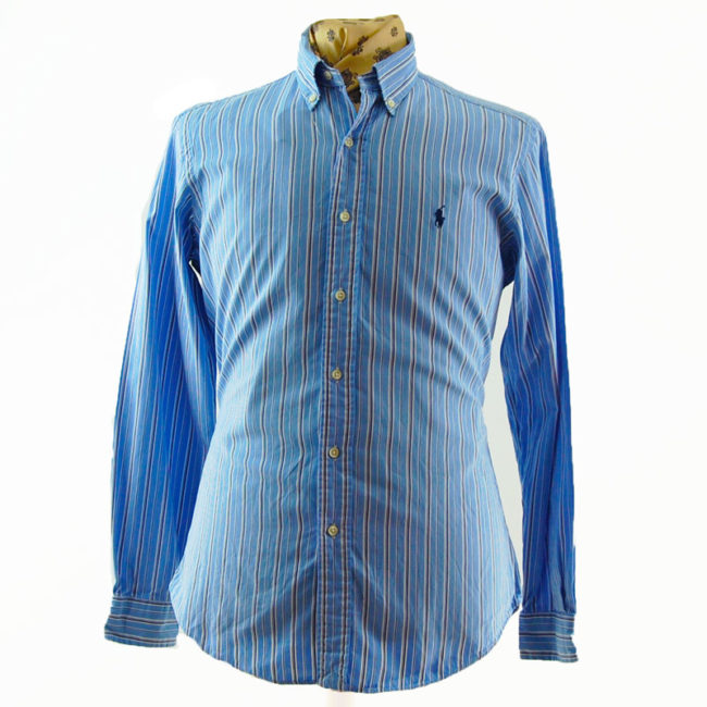 Ralph Lauren Blue Pinstripe Shirt