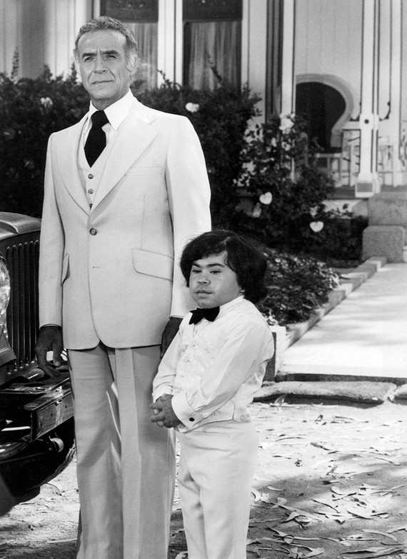 Ricardo Montalban and Herve Villechaize, Fantasy Island, 1977 Ricardo Montalban and Herve Villechaize, Fantasy Island, 1977