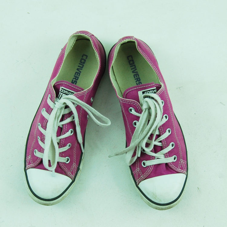 Vintage Purple Converse All Star Sneakers