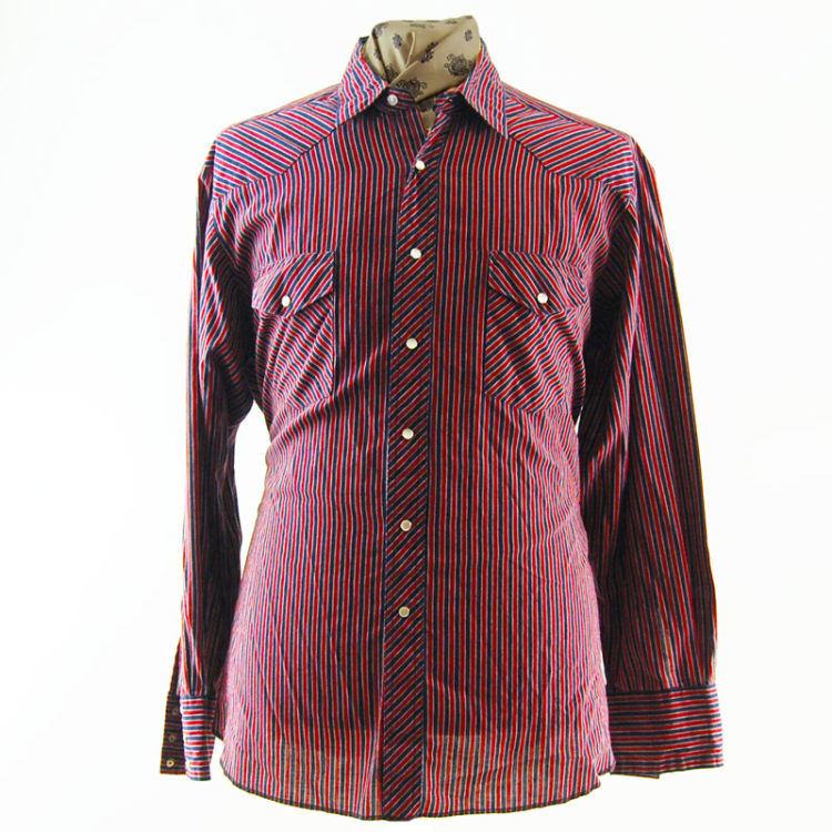 Wrangler Pinstripe Western Shirt