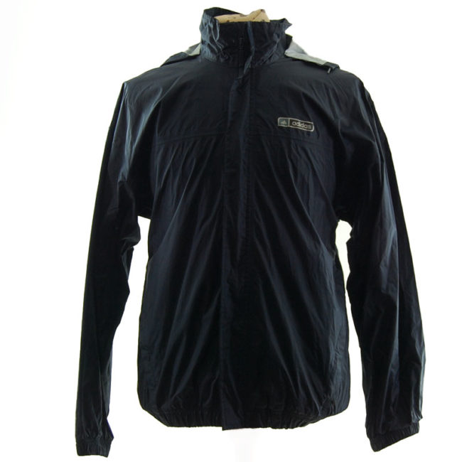 Adidas Black Windbreaker Jacket