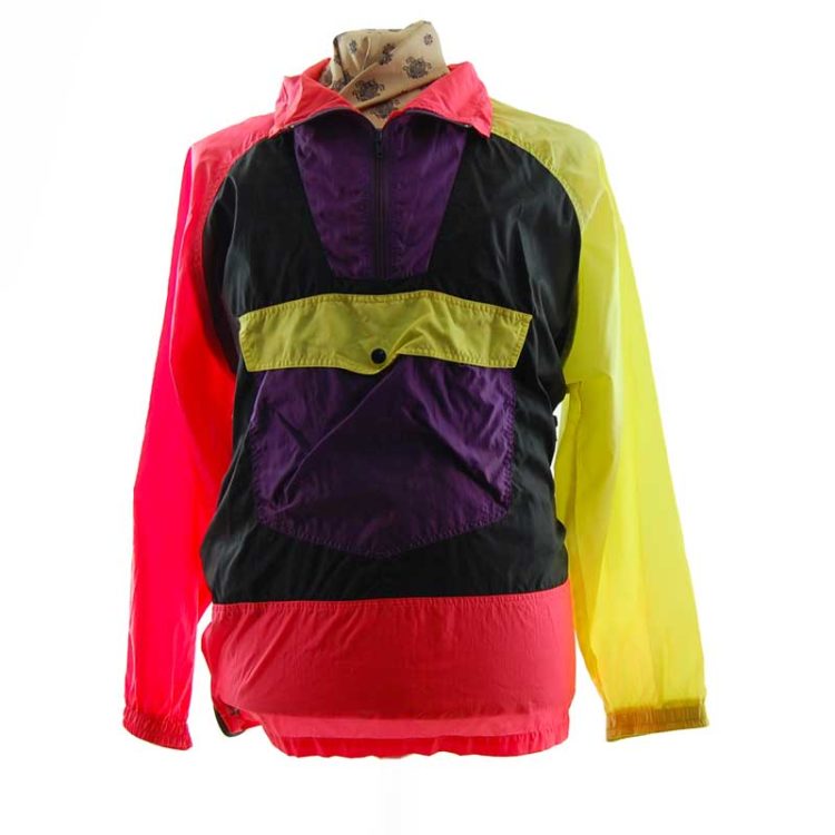 Colorful Rave Windbreaker Jacket