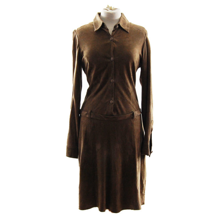 Joseph London Suede Dress