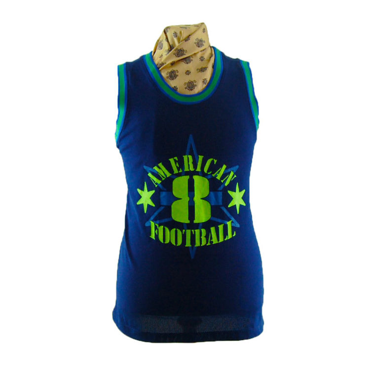 Mens American Football Vest Top