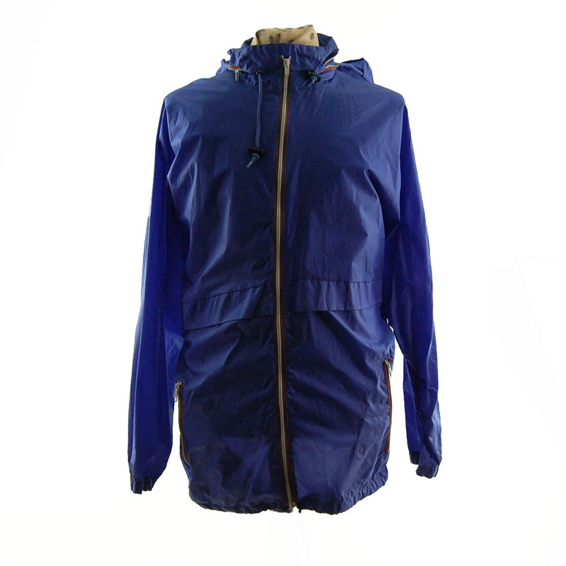 Oversized Purple Windbreaker Jacket - UK XL - Blue 17 Vintage Clothing