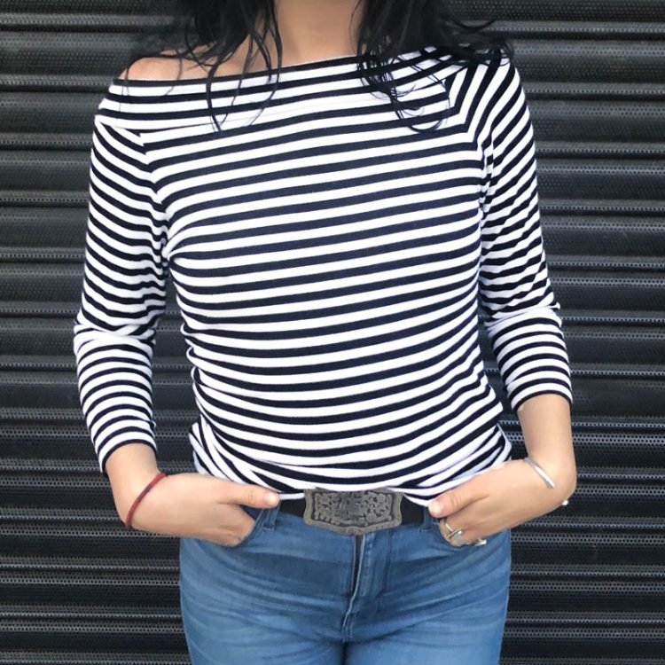 Sailor Stripe Long Sleeve Tee Shirt