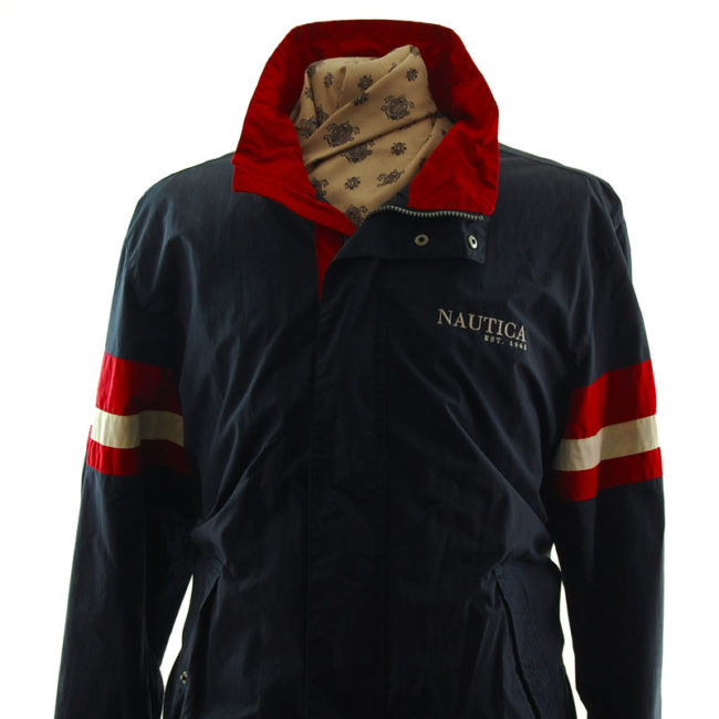 close up of Nautica Windbreaker Jacket