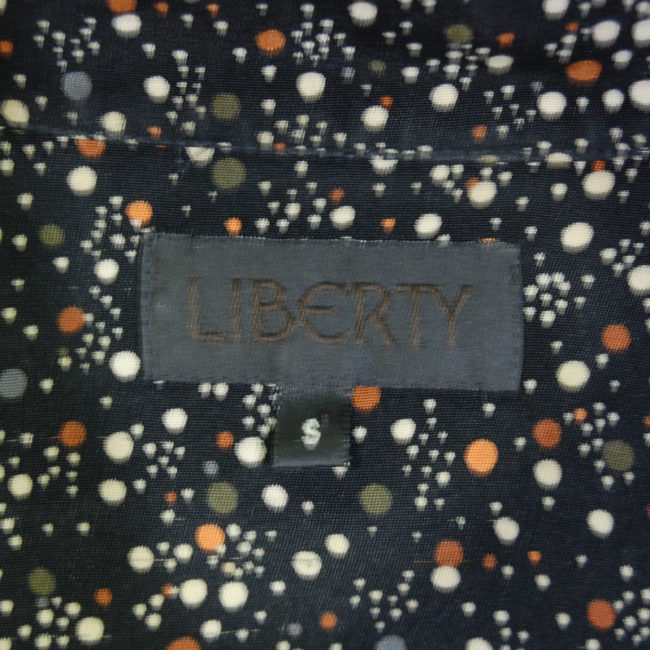 label of Vintage Liberty Two Piece