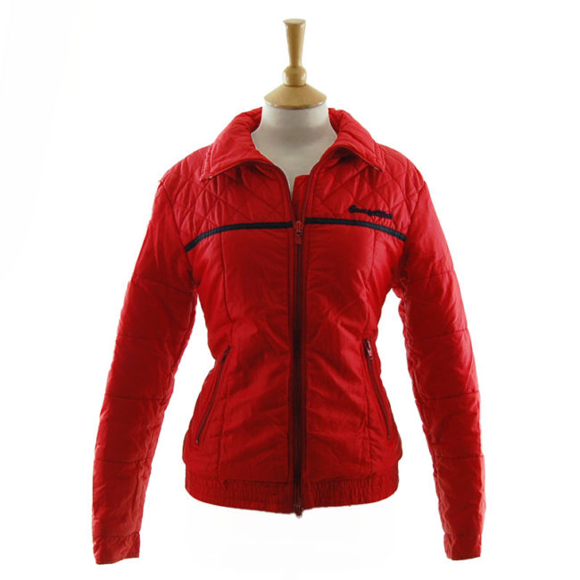 Vibrant Red Skiing Jacket