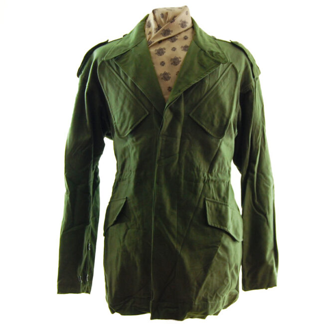 Dutch Olive Green Military Jacket