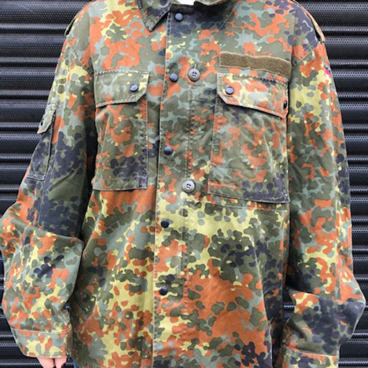 East German Flecktarn Camouflage Jacket