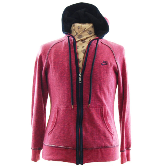 pink and blue nike hoodie