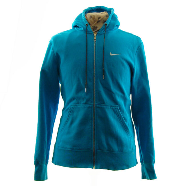 Nike Turquoise Block Colour Hoodie