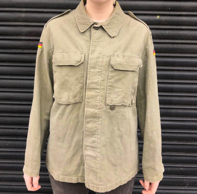 Plain Green German Camouflage Jacket
