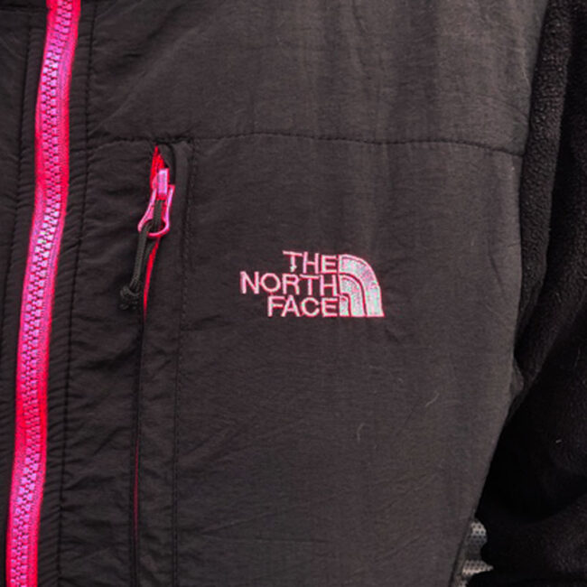 close up of The North Face Black Hoodie