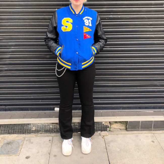 Vintage Womens Baseball Jacket