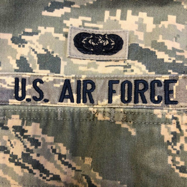 U.S Air Force label