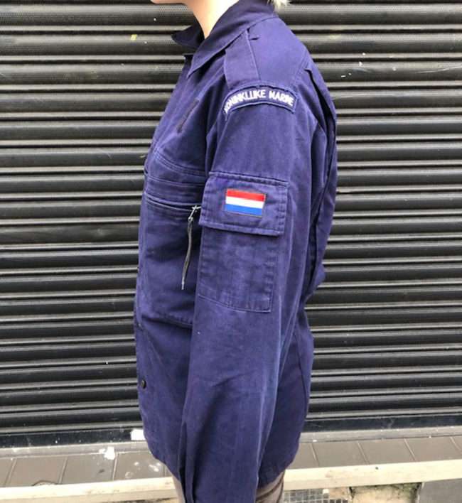 side of Royal Netherlands Navy Jacket