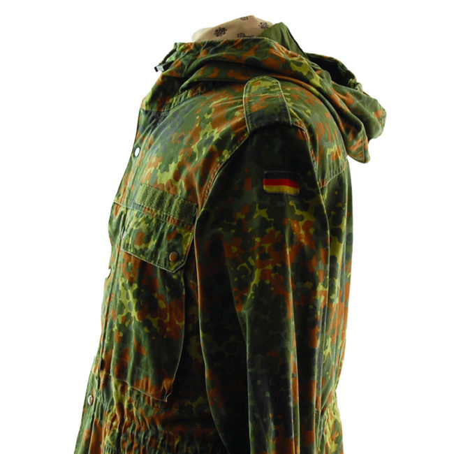 sleeve of 1991 German Flecktarn Camo Jacket