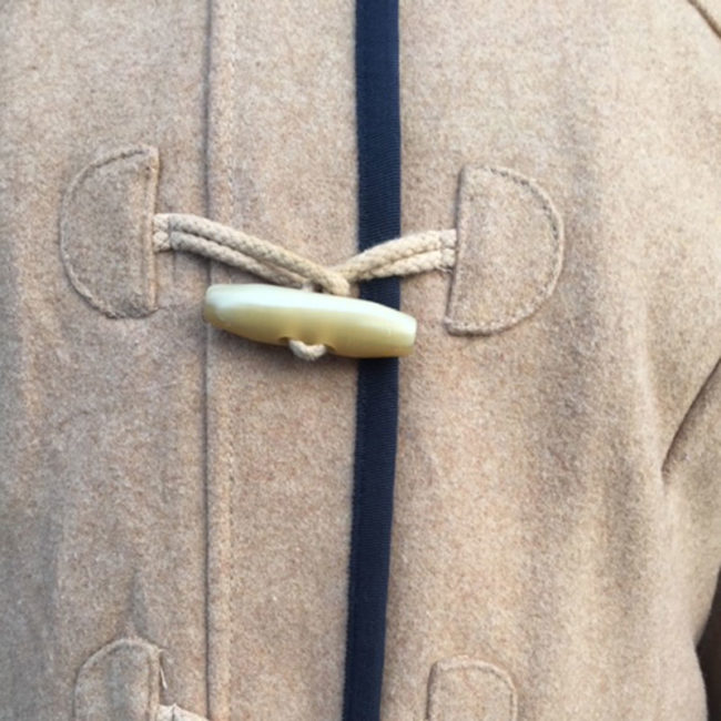 toggles for Tommy Hilfiger Beige Duffel Coat