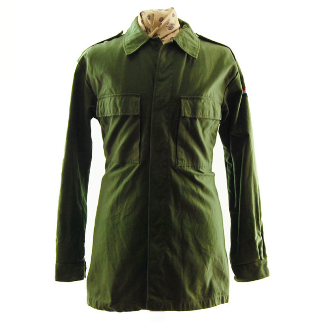 1988 French Cotton Military Jacket
