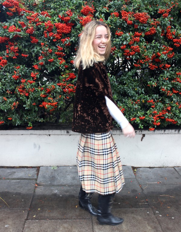 winter vintage fashion
