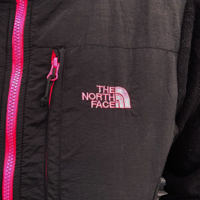 close up of The North Face Black Hoodie