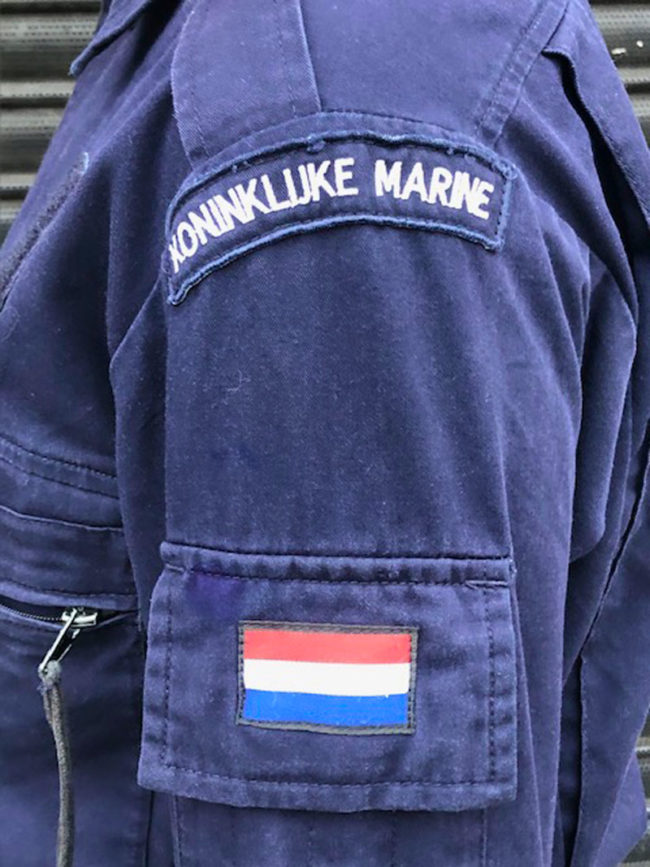 patches of Royal Netherlands Navy Jacket
