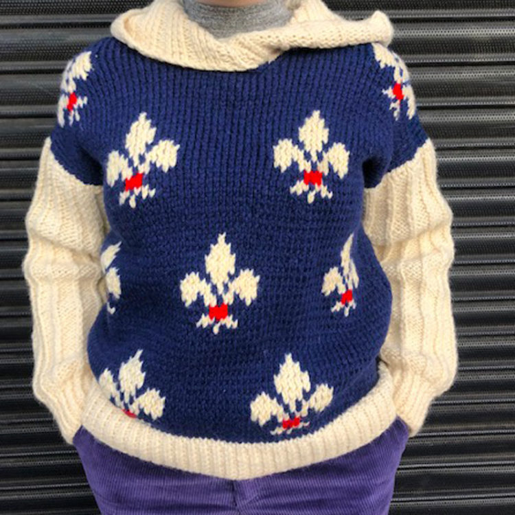 80s Vintage Jumbo Knit Jumper