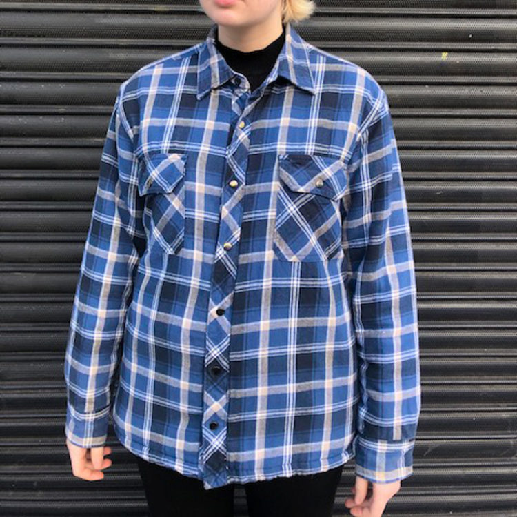 B.C Clothing Quilted Checkered Shirt