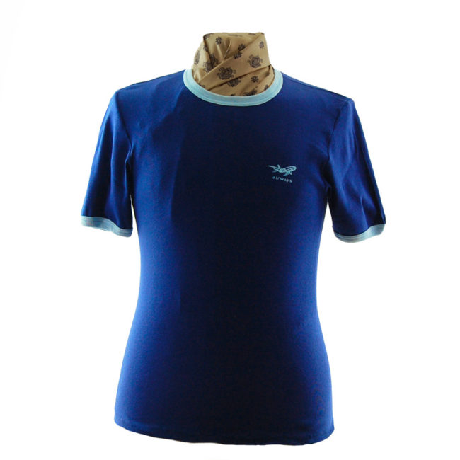 Navy Blue Airways Tee Shirt