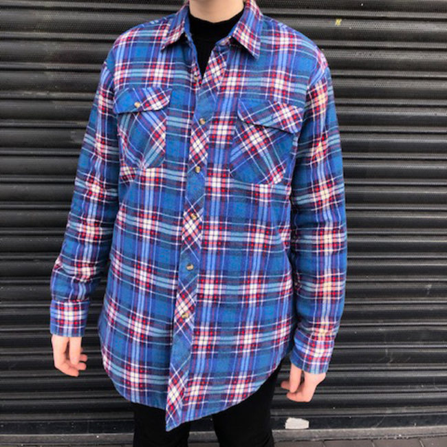 Northwest Territory Blue Checkered Shirt