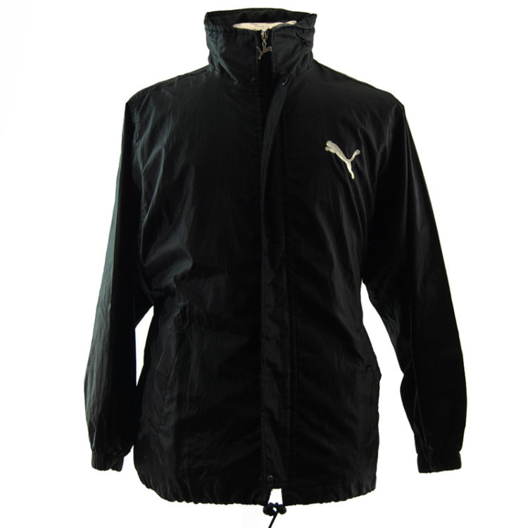 Puma Black Block-Colour Windbreaker