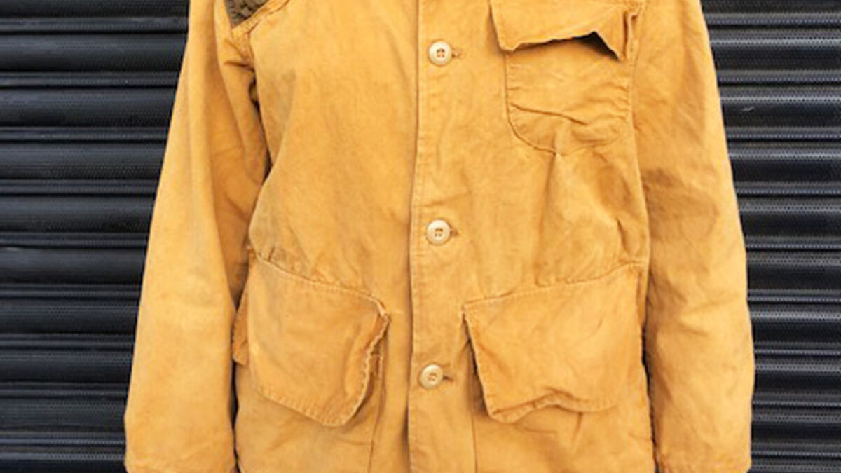 Vintage Canvas Hunting Jacket - UK L - Blue 17 Vintage Clothing