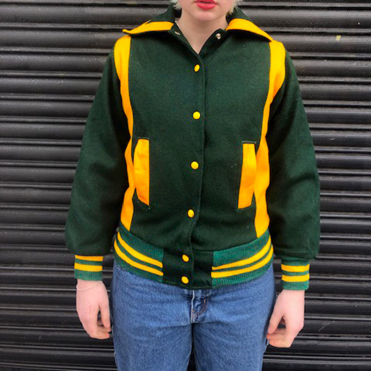 Vintage Wool Baseball Jacket