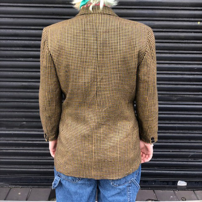 back of Womens Pendleton Wool Jacket