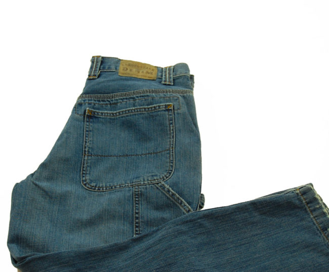 close up of Aeropostale Men's Carpenter Jeans
