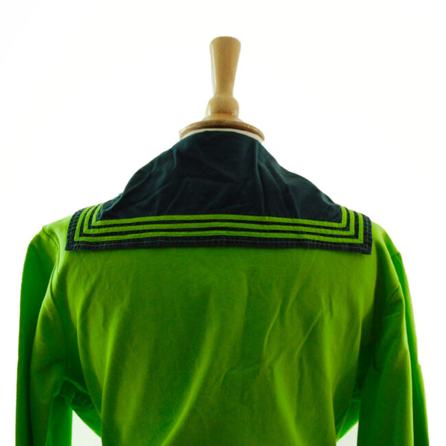 bib of Neon Green Bib Sailor Top