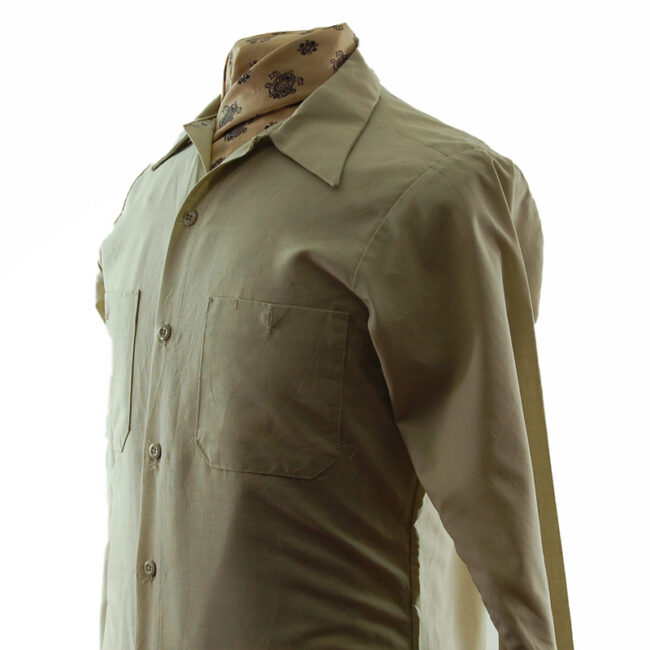 side of 1970s Durable Press Shirt