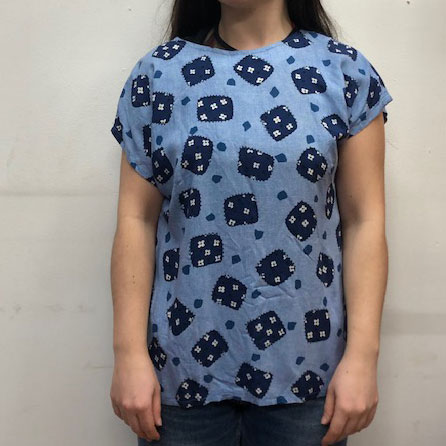 80s Patch Print Top