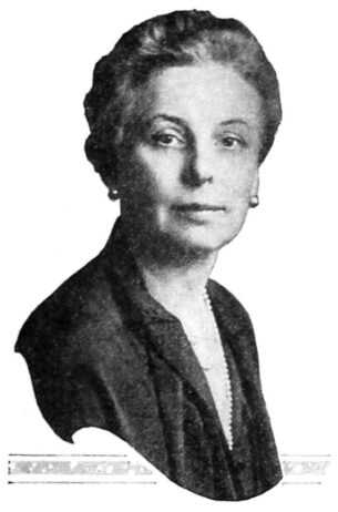 Photograph of Edna Woolman Chase, editor-in-chief of Vogue-1931