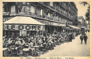 Henry Clarke, the Photographer who Brought American Style to Paris, Cafe Dome