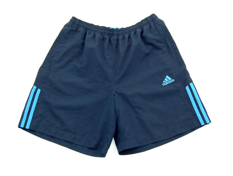 Adidas Navy Sport Shorts - UK M - Blue 17 Vintage Clothing