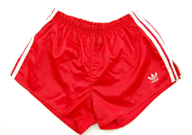 90s Adidas Pink Stripe Sport Shorts