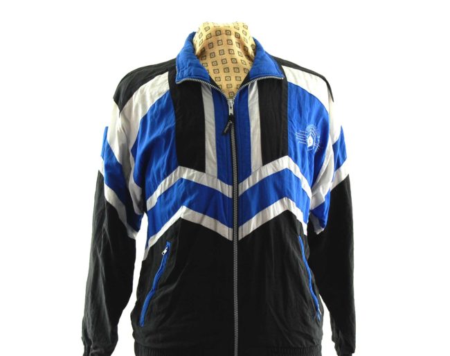 close up of Vintage New Phase Windbreaker Jacket